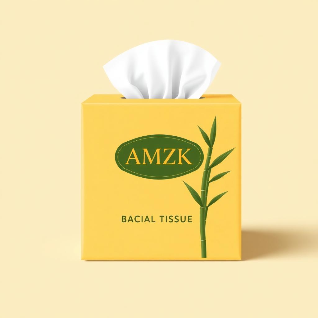 AMZK Bamboo Facial Tissues Classic pack