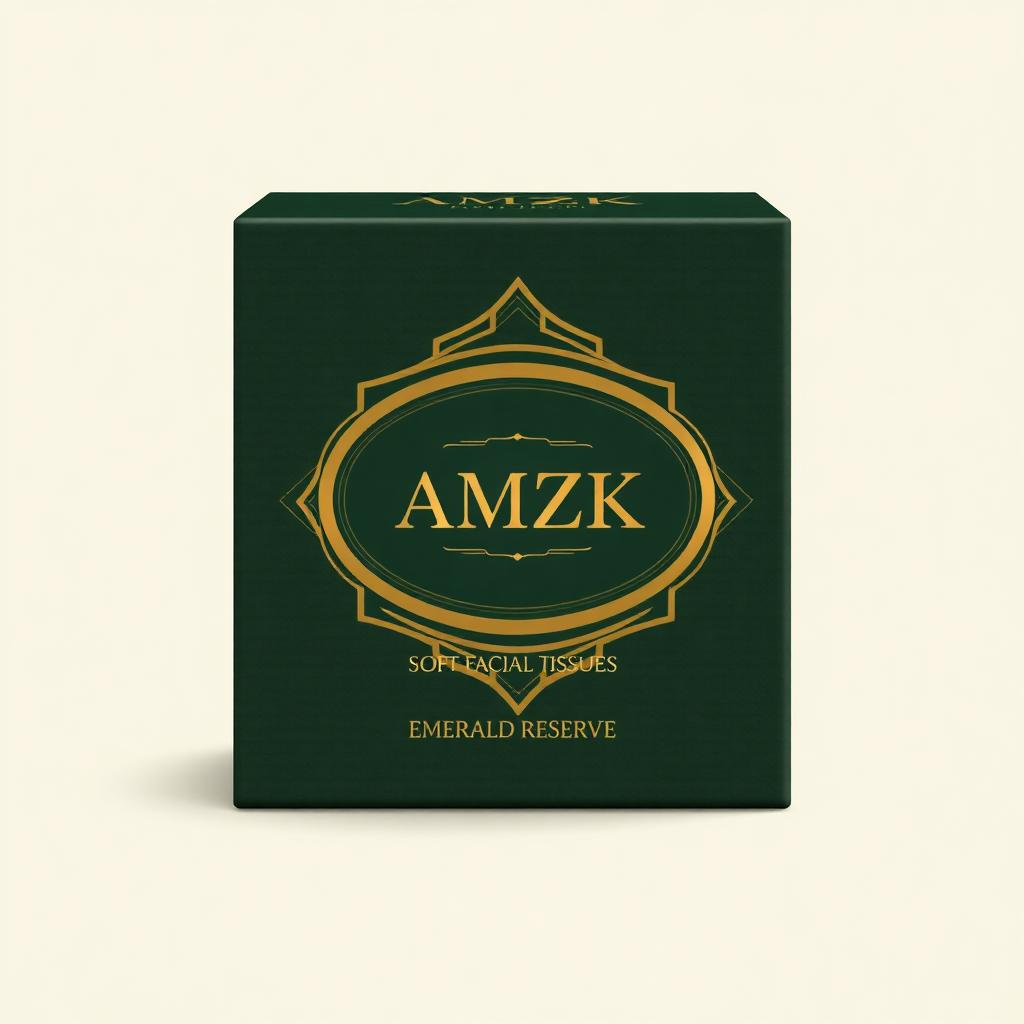 AMZK Soft Facial Tissues Emerald Reserve pack